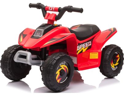 Sparkys Dětská elektrická čtyřkolka červená