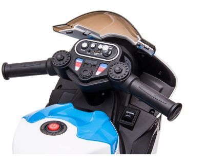 Sparkys Dětská elektrická tříkolka BMW HP4 bílá