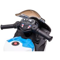 Sparkys Dětská elektrická tříkolka BMW HP4 bílá 2