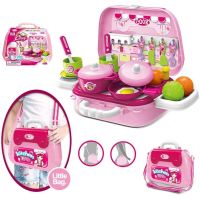 Sparkys Dětská kabelka 2 v 1 s kuchyňským setem