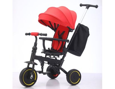 Sparkys Dětská tříkolka Premium 5 v 1 červená