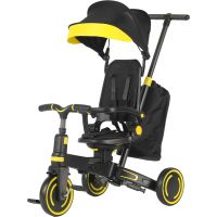 Sparkys Dětská tříkolka Premium 9 v 1 žlutá 2