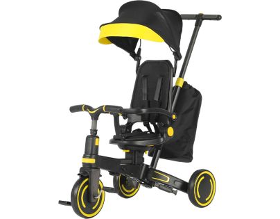 Sparkys Dětská tříkolka Premium 9 v 1 žlutá