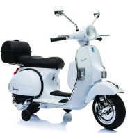 Sparkys Dětský elektrický skútr Vespa PX150 bílý 4