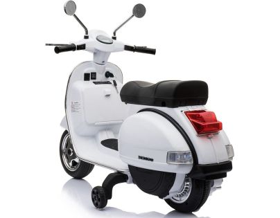 Sparkys Dětský elektrický skútr Vespa PX150 bílý