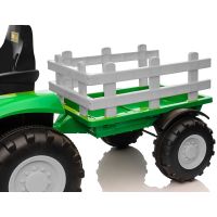 Sparkys Dětský elektrický traktor FASTRAC s vlečkou + dálkový ovladač 2