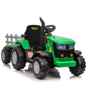 Sparkys Dětský elektrický traktor FASTRAC s vlečkou + dálkový ovladač 4