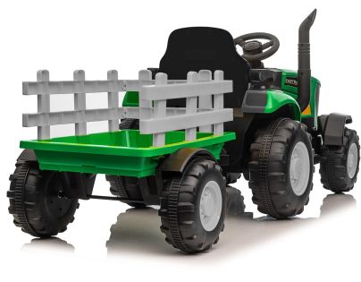 Sparkys Dětský elektrický traktor FASTRAC s vlečkou + dálkový ovladač