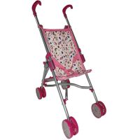 Sparkys Dětský kočárek golfky - růžový s jednorožci