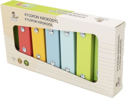 Sparkys Dětský xylofon ve tvaru krokodýla