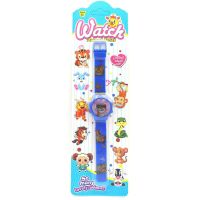 Sparkys Digitální hodinky zvířátka 20,5 cm tm. modré
