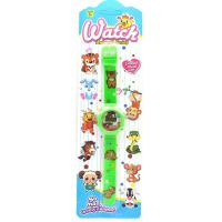 Sparkys Digitální hodinky zvířátka 20,5 cm zelené