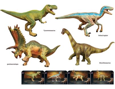 Sparkys Dinosauří svět - figurka B28 4 druhy