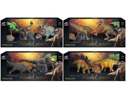 Sparkys Dinosauří svět - Set dinosauřích figurek M3 4 druhy