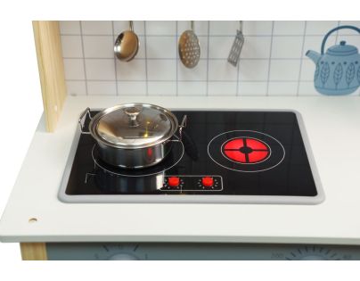 Sparkys Dřevěná dětská kuchyňka s troubou a pračkou