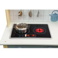 Sparkys Dřevěná dětská kuchyňka s troubou a pračkou 4