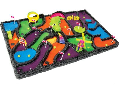 Sparkys Elektronický arkádový mini golf Neon