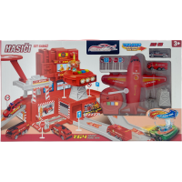 Sparkys Hasičský SET garáž s autem měnící barvu 2