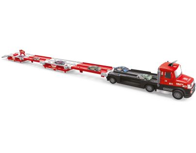 Sparkys Hasičský TRUCK 2v1 se světlem a zvukem a 6 auty