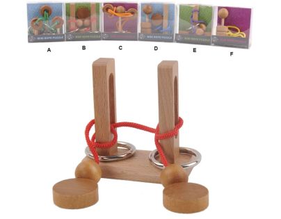 Sparkys Hlavolam - dřevěné 6 druhů