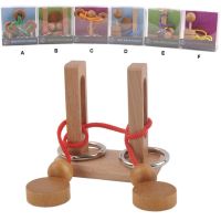 Sparkys Hlavolam - dřevěné 6 druhů