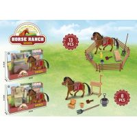 Sparkys Hnědý Kůň s příslušenstvím 8 nebo 13ks 2