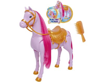 Sparkys Interaktivní růžový chodící koník se zvukovými efekty
