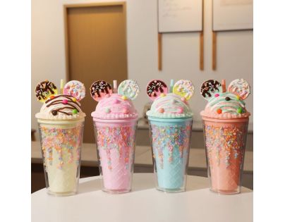 Sparkys Kelímek s víčkem a brčkem Oreo 480ml