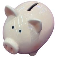 Sparkys Keramická pokladnička Prasátko 12,5 cm