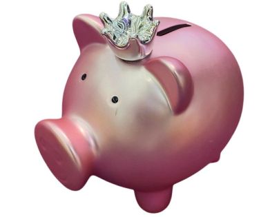 Sparkys Keramická pokladnička Prasátko s korunkou
