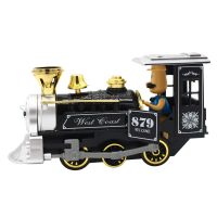 Sparkys Kovová Lokomotiva se zvukem a světlem zelená