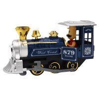 Sparkys Kovová Lokomotiva se zvukem a světlem zelená 3