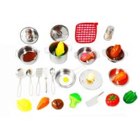 Sparkys Kovová sada nádobí s příslušenstvím 30 ks