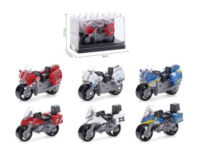 Sparkys Kovový model motorky 1:64 - více druhů