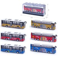 Sparkys Kovový model školního autobusu s otevíracími dveřmi 1:64 školní autobus modrý