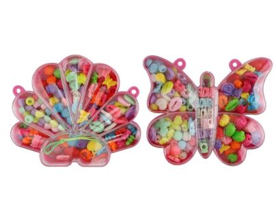 Sparkys Kreativní sada - Navlékací korálky Motýl a můšle