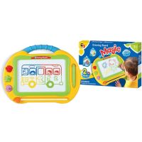 Sparkys Kreslící tabulka kufřík žlutý 2v1 Magic