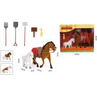 Sparkys Kůň a poník s příslušenstvím 7ks 2