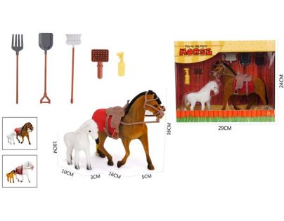 Sparkys Kůň a poník s příslušenstvím 7ks