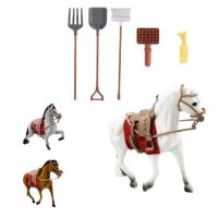 Sparkys Kůň ve stáji s příslušenstvím 7ks