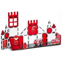 Sparkys Magnetická stavebnice - Hasiči 32 ks 3