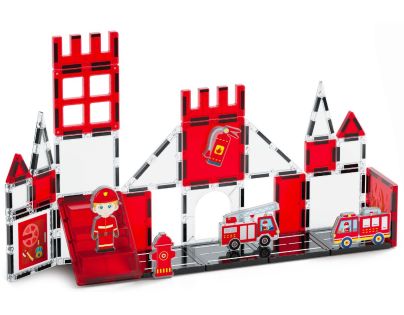 Sparkys Magnetická stavebnice - Hasiči 32 ks