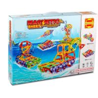 Sparkys Magnetická stavebnice 104 ks- Loď