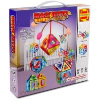 Sparkys Magnetická stavebnice Magnetic Sheet 30 dílků