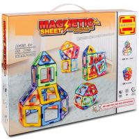 Sparkys Magnetická stavebnice Magnetic Sheet 46 dílků