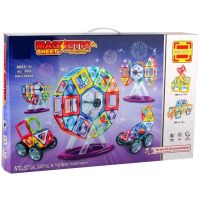 Sparkys Magnetická stavebnice Magnetic Sheet 92 dílků