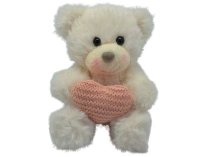 Sparkys Medvídek se srdíčkem 2 barvy bílý