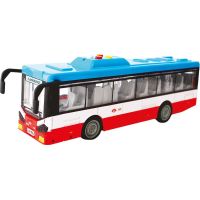Sparkys Městský autobus na setrvačník s osvětlením a zvukem - červený