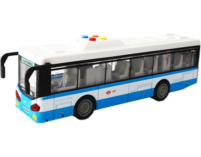 Sparkys Městský autobus na setrvačník s osvětlením a zvukem - modrý