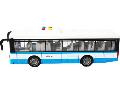 Sparkys Městský autobus na setrvačník s osvětlením a zvukem - modrý